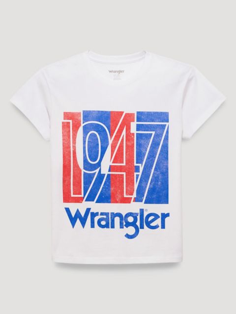 Женские футболки Wrangler 1947 Billboard Retro Regular Graphic Tee