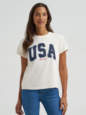Denim USA Retro Regular Graphic Tee
