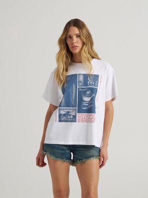 Western Collage Girlfriend Graphic Tee