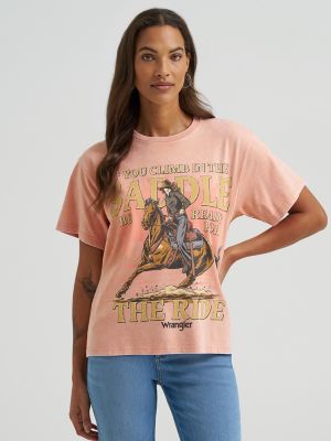Climb in the Saddle Girlfriend Graphic Tee