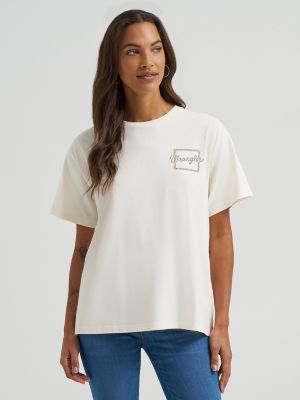 Wild Free Stamp Girlfriend Back Graphic Tee