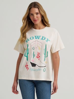 Howdy Boot Girlfriend Graphic Tee