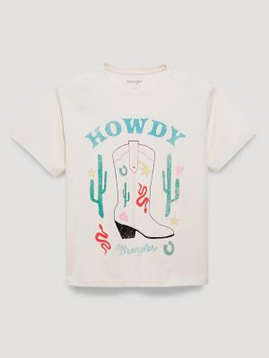Howdy Boot Girlfriend Graphic Tee from Wrangler - $24.99