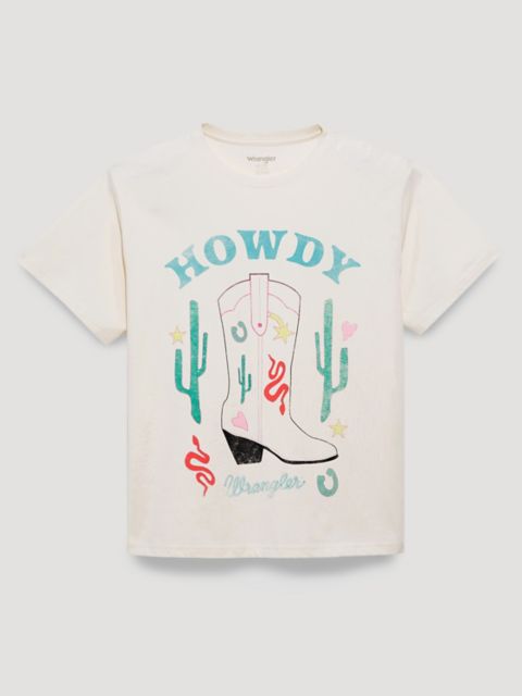 Женские ботинки Wrangler Howdy Boot Girlfriend Graphic Tee