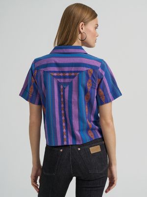 Lainey Wilson x Wrangler Jacquard Camp Shirt | The Look of Legends