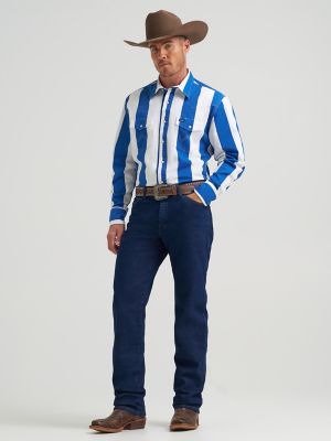 Vintage-Inspired Brushpopper Western Snap Workshirt