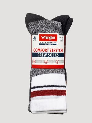 Mens Cabin Cushion Sock 4 Pack:Black:One Size alternative view