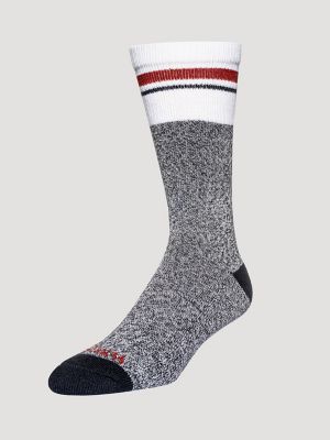 Mens Cabin Cushion Sock 4 Pack:Black:One Size alternative view 3