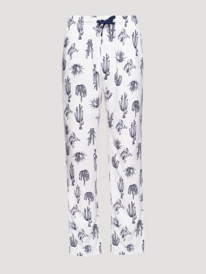 Mens Pajama Set:Navy/White:L alternative view