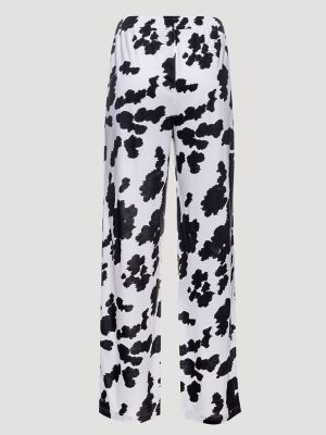 Women's Pajama Set in Black/White