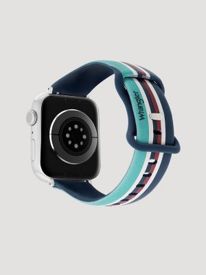 Silicone Brushpopper Universal Watchband in Navy