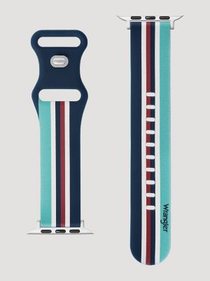 Silicone Brushpopper Universal Watchband in Navy