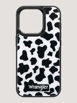 Smartphone Cow Print Case in Black/White