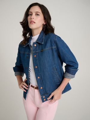 Wrangler x Stranger Things Nancy Jacket in Classic Blue