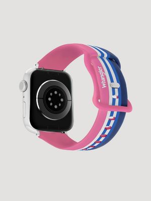 Silicone Brushpopper Universal Watchband in Pink