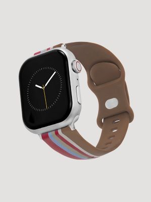 Silicone Brushpopper Universal Watchband in Brown
