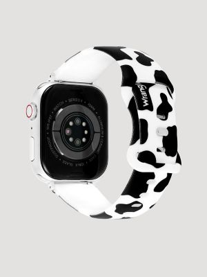 Silicone Cow Print Universal Watchband