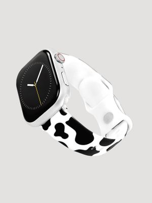 Silicone Cow Print Universal Watchband