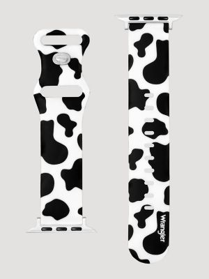 Silicone Cow Print Universal Watchband