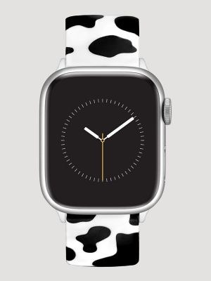Silicone Cow Print Universal Watchband