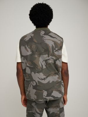 Wrangler x Stranger Things Mike/Lucas Vest in Battlefield Camo alternative view 5