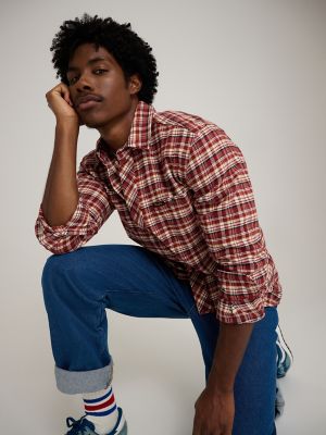 Wrangler x Stranger Things Will Shirt in Fired Brick alternative view 5