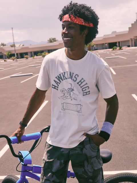 Женские футболки Wrangler x Stranger Things Hawkins High T-Shirt