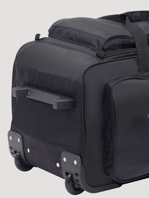 Wesley Rolling Duffle Bag:Black:One Size alternative view 3
