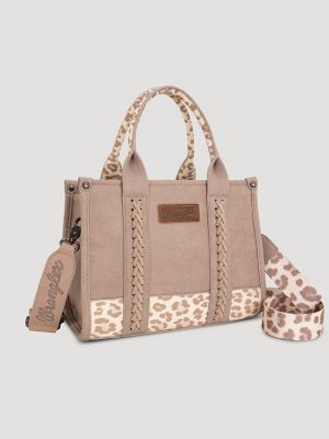 Leopard Print Small Tote