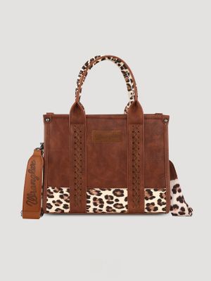 Leopard Print Small Tote