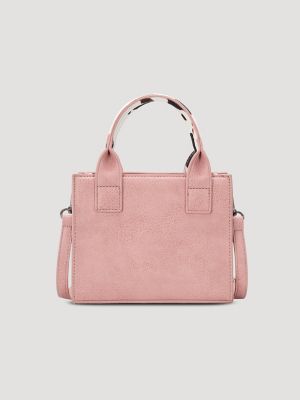 Cow Print Cross Body Mini Tote