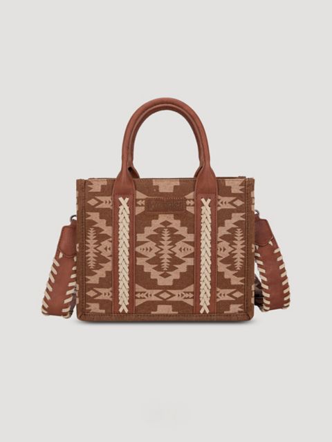 Wrangler Laser Cut Southwestern Small Tote