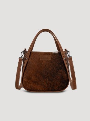 Genuine Hair-On Cowhide Tote Bag