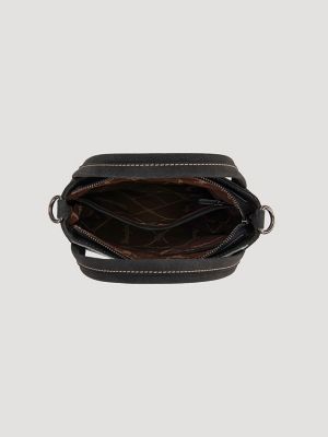 Genuine Hair-On Cowhide Tote Bag:Black:One Size: alternative view 2