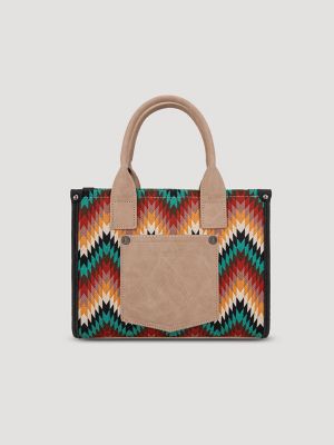 Wrangler Zig Zag Print Small Tote — фото 2