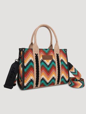Wrangler Zig Zag Print Small Tote — фото 4