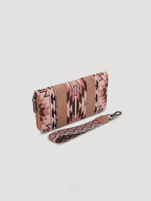 Southwestern Print Wristlet