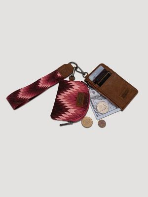 Zig Zag Print Wallet Card Set