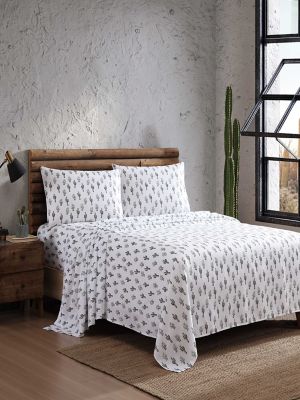 Wrangler Patterned Queen Sheet Set