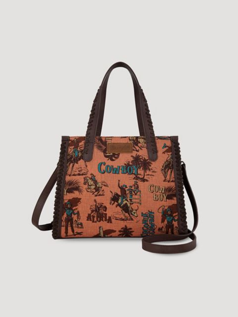 Женская сумка-шопер Wrangler Aloha Cowboy Print