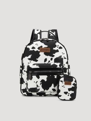 Cow Print Backpack