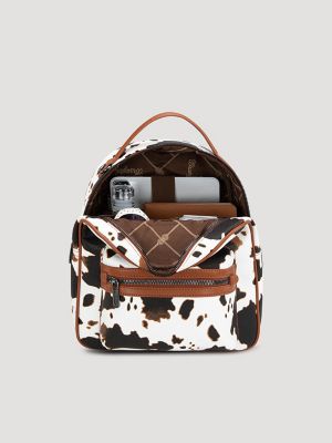 Cow Print Backpack