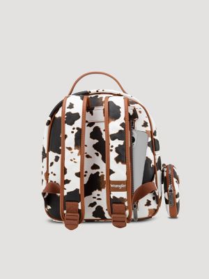 Cow Print Backpack