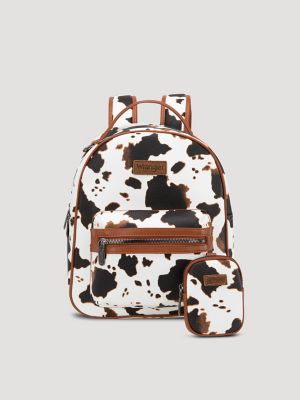 Cow Print Backpack