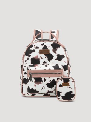Cow Print Backpack