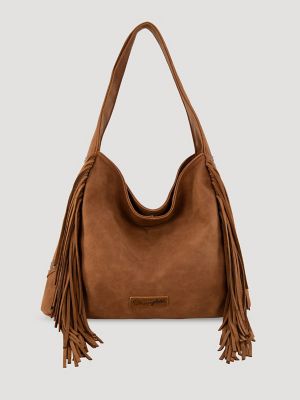 Boho Fringe Suede Bag | Women display picture 3