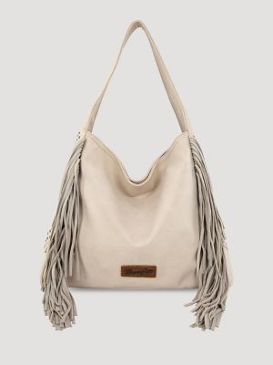 Boho Fringe Suede Bag