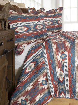 Wrangler King Quilted Bedding Set
