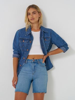 Women's Longline Cowboy Short in Riyah