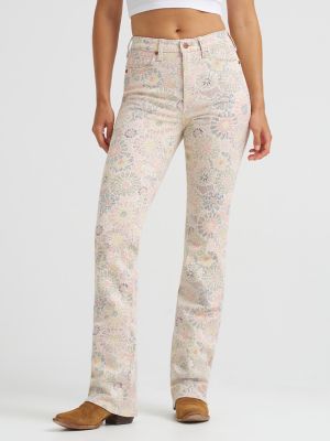 Women's Dallas Bootcut Floral Jean